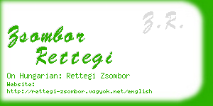 zsombor rettegi business card